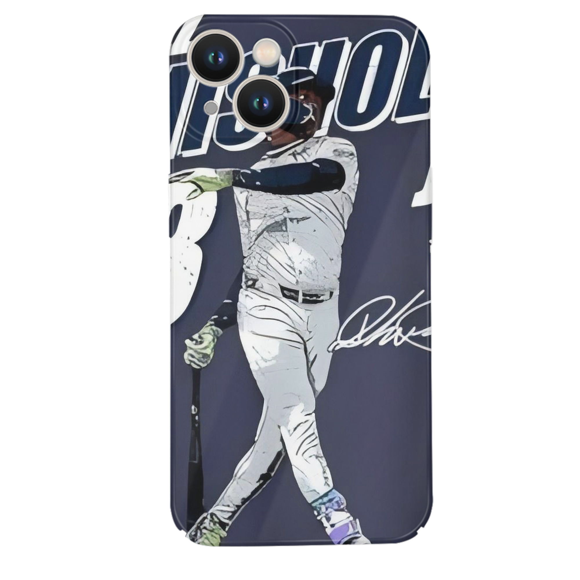 Jazz Chisholm Jr. 59 IPhone 14 Series Full-Cover Hard Case – Shockproof With Raised Camera Protection – Precise Cutouts, Wireless Charging Compatible – Durable, Anti-Yellowing, Easy To Clean